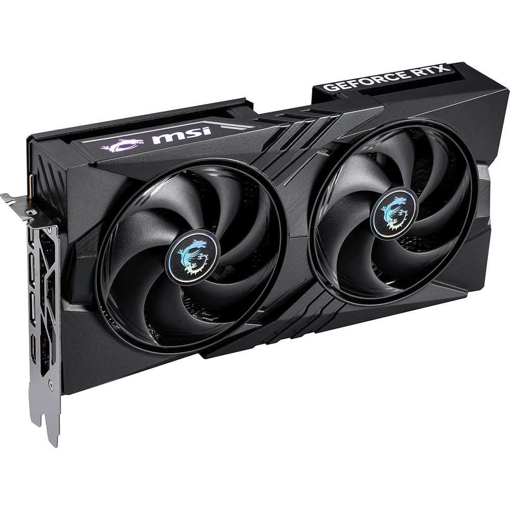 MSI Gaming RTX 5060 8G Gaming OC Graphics Card (8GB GDDR7, 128-bit, Ultimate Performance: 2640MHz, DisplayPort x3 2.1a, HDMI 2.1b, NVIDIA Blackwell Ar