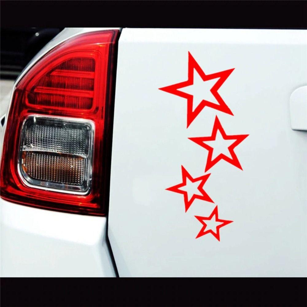 Decoration Home Wall sticker Stars Car Sticker Laser Sticker Auto Stars Sticker Car Vinyl Decal