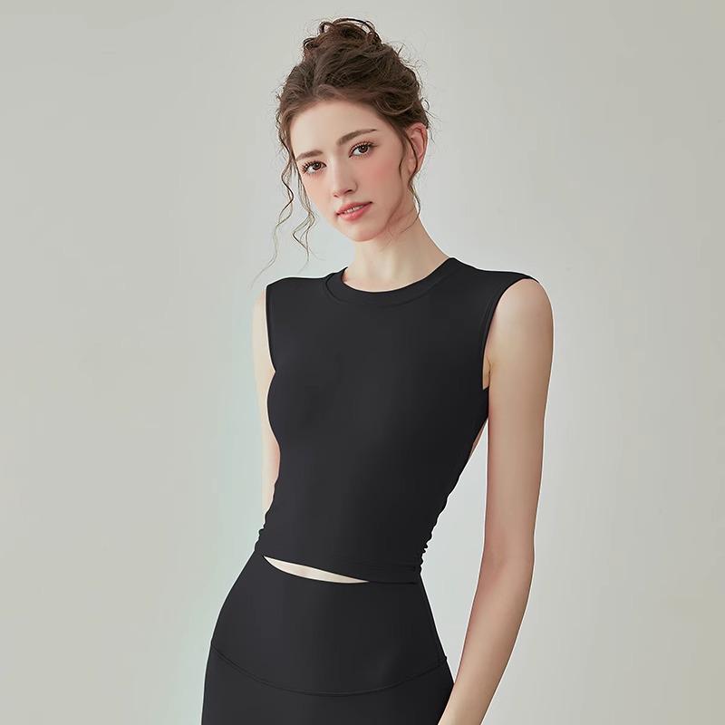 Премиальный женский спортивный бюстгальтер с нагрудными вкладышами - Жилет для бега, тренировок и йоги