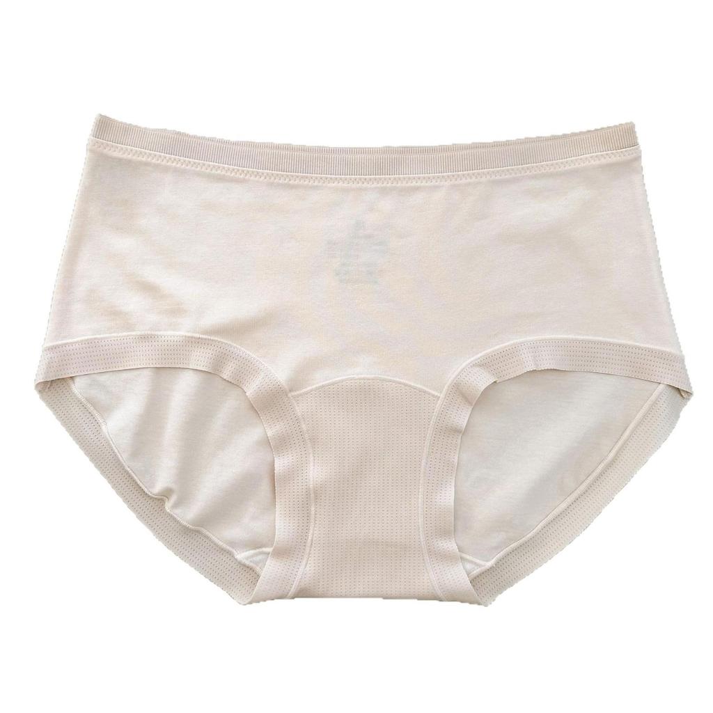 Мощные базовые женские трусики-сетка 9801, цвета низкой насыщенности, удлиненная ластовица, дизайн «банан», 60 штук.