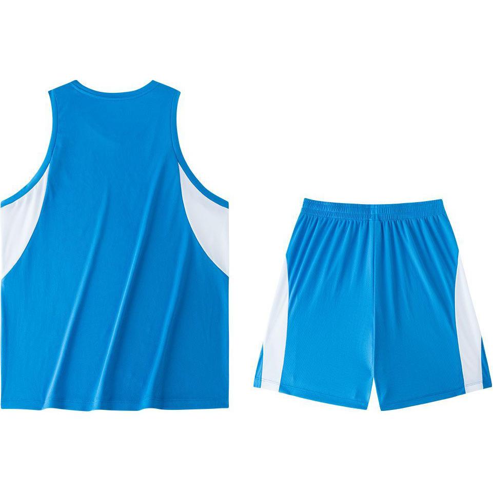 Anta Шорты Basketball Series с круглым вырезом, быстросохнущие, дышащие, свободные, цветные, тонкие, повседневные, спортивные, мужские, королевско-синие, чисто-белые 152451212-5