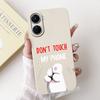 Чехол для Vivo Y16 Vivo Y56 VivoY16 4G V2204 V2214 V2225 Милый Мультяшный Панда Кролик Мягкий Силикон Защита Линзы Чехлы для Телефона