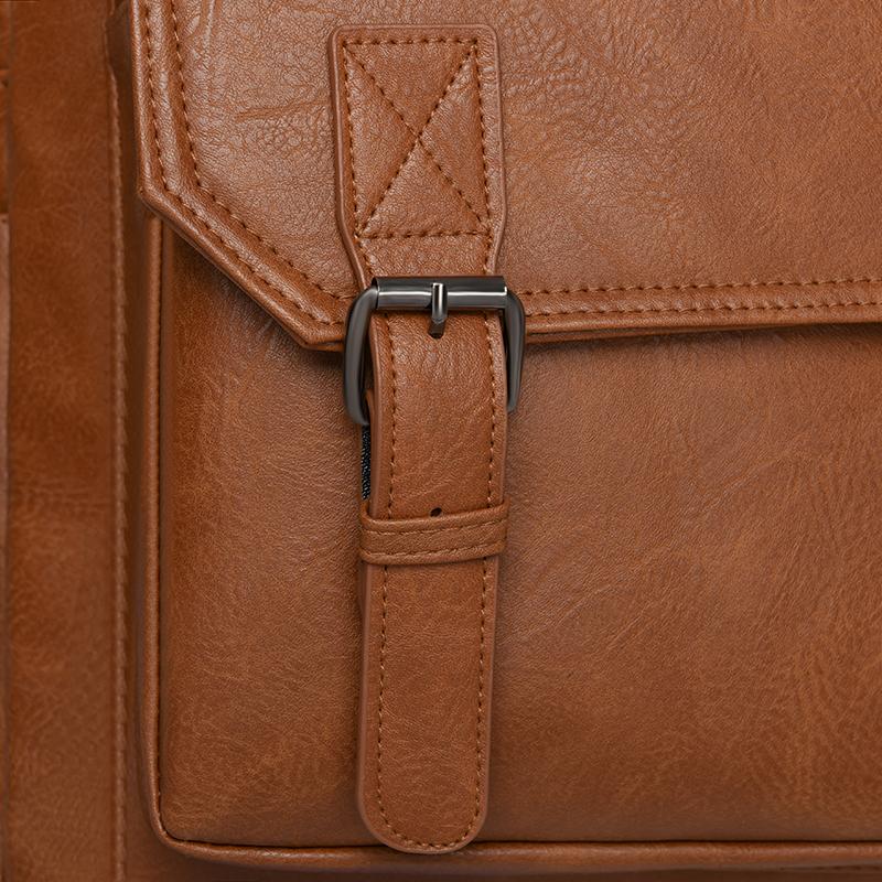 Модная мужская сумка Тренд Бренд Ретро Повседневный рюкзак Высокое качество Водонепроницаемая дорожная сумка Большая вместимость Деловая сумка для компьютера