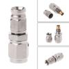 Durable Accessories Car Stainless Steel AN -3 Hose to M10x1.0 Straight PTFE Brake Clutch Hose 360 Degree Swivel Fitting