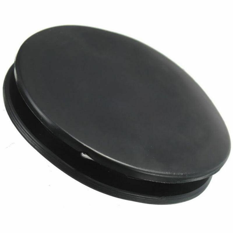 New Rubber Money Coin Saving Box Piggy Bank Closure Plug Stopper Cover Black OD:42mm ID:32mm