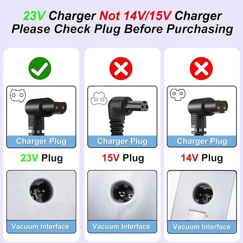 Зарядное устройство 23 В 0,4 А на замену для пылесоса Black & Decker N511997 90602523-04 Адаптер для Dustbuster DV1410 / DV1410ECL / DV1415