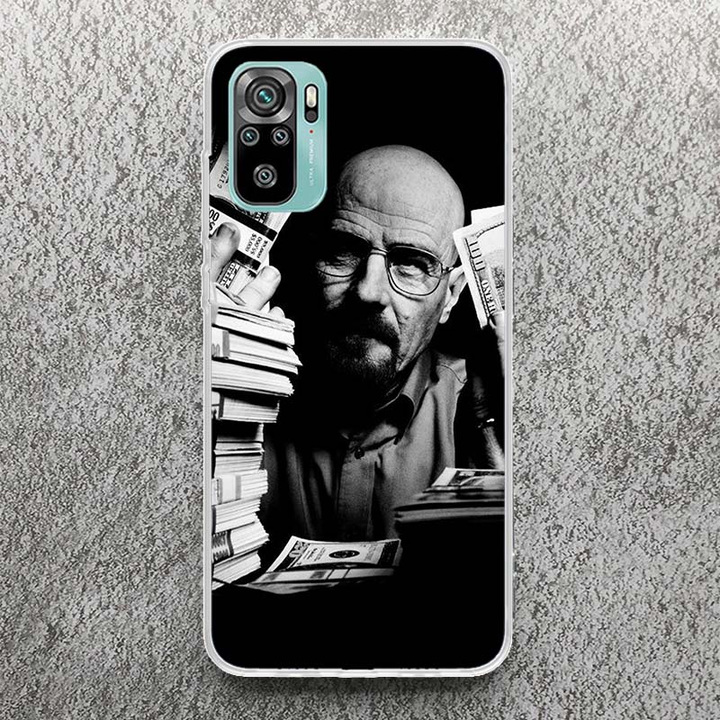 Мягкий чехол с принтом из сериала «Во все тяжкие» для Xiaomi Redmi Note 12S 11S 12 11T 10S, чехол для телефона 9S 8T 11 10 9 8 11E Pro Plus 7