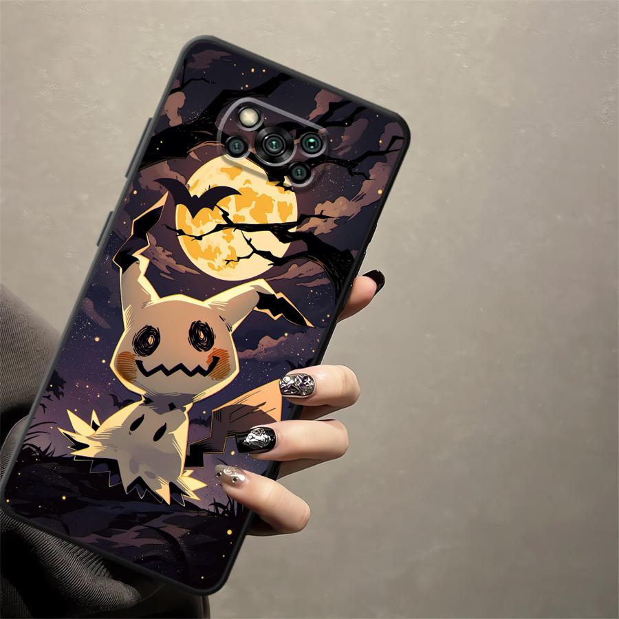 Смешная Чехол-накладка для телефона Pokemon Mimikyu для Xiaomi Poco F8 M3 M4 M7 Pro F1 C71 M5 F3 C50 C75 X3 X4 X5 X7 Pro C61
