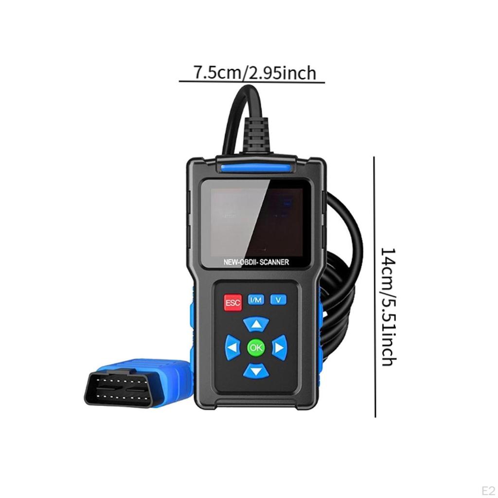 Диагностический сканер OBD2 Профессиональный 6-режимный Автозапчасти 8 i/M Чтение