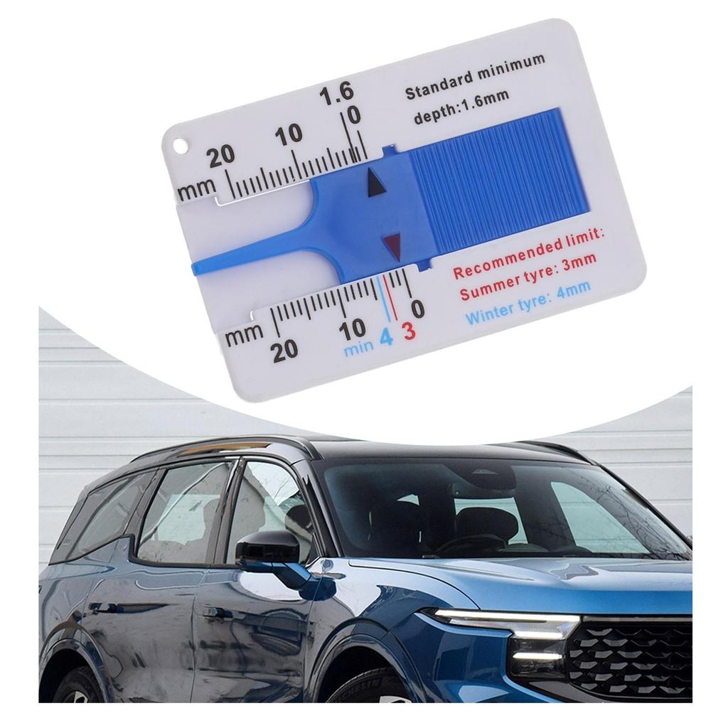 Lightweight and Portable Tire Depth Measuring Tool Suitable for Travels