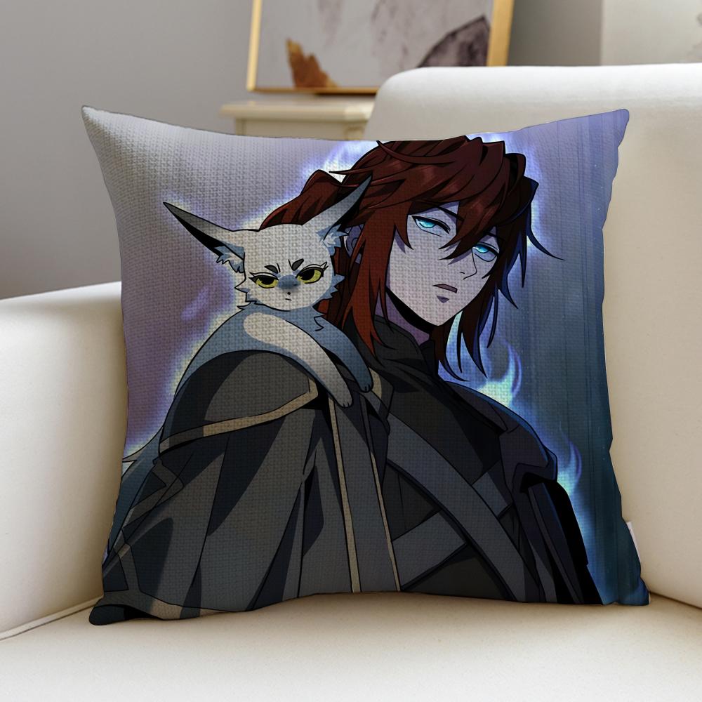 The Beginning After the EndS Cushion Cover Breathable and skinfriendly linen pillowcase square removable and washable cushion