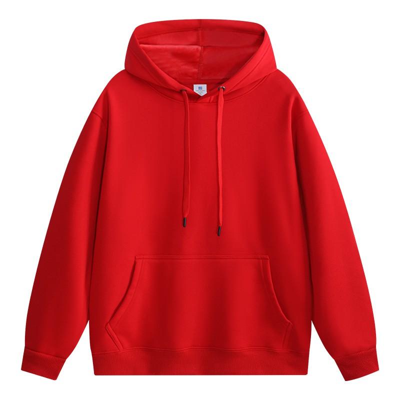 400g Fleece-Lined Hooded Sweatshirt Women Soft Cotton Blend Oversized Fit Winter Casual Wear