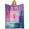 Blanket Gifts For Book Lovers Decorating Flannel Soft Comfortable Home Blankets Thermal Blankets Birthday Gifts