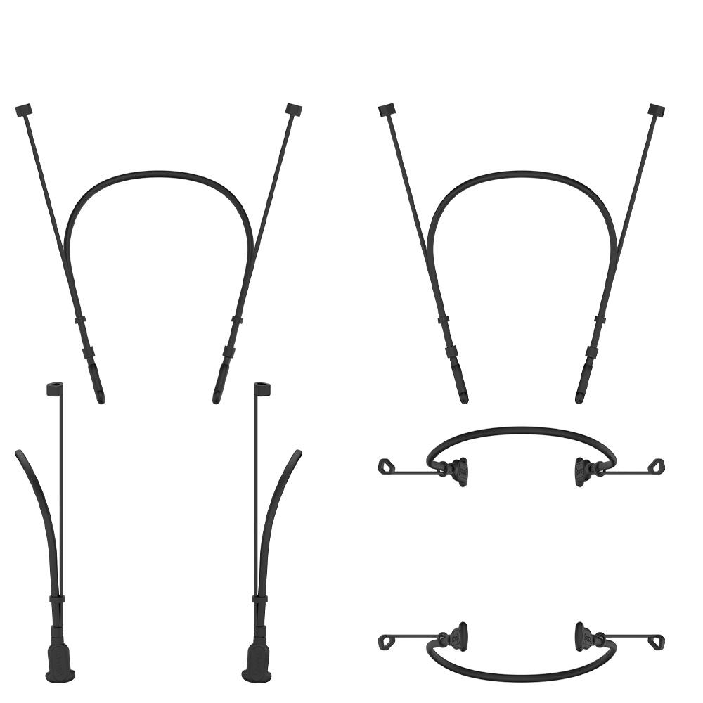 Шейный ремешок для наушников для Galaxy Buds3 FE(2025)/3 Pro/3 Силиконовый шнурок для наушников с защитой от потери Беспроводные наушники шейный ремешок