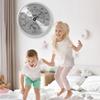 Mechanical Wireless Hygrometer Large Numbers Humidity Meter Wall Hanging Thermometer Outdoor Use