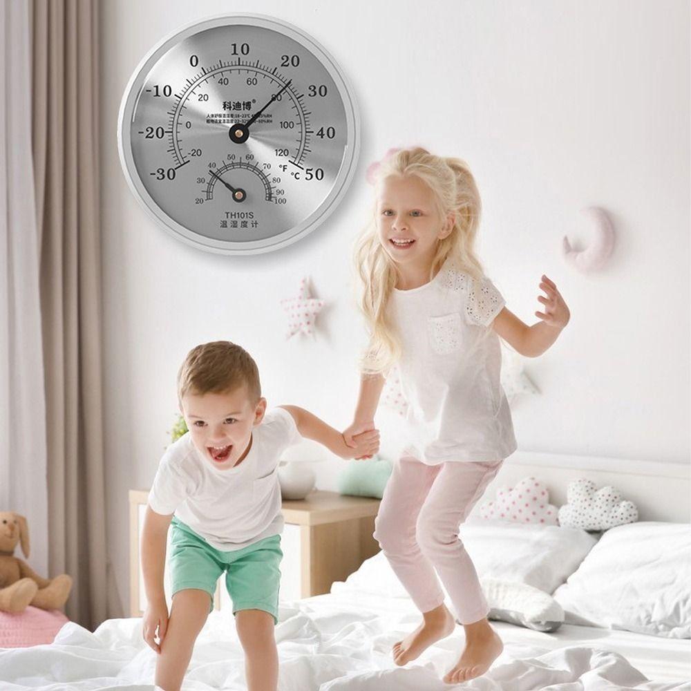 Водонепроницаемый беспроводной гигрометр с большими цифрами, измеритель влажности, настенный термометр, для сада, патио