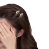 Korean Luxury Black Mini Crown Duckbill Clips Delicate Women Side Bangs Broken Hair Barrettes Sweet Daily Hair Accessories