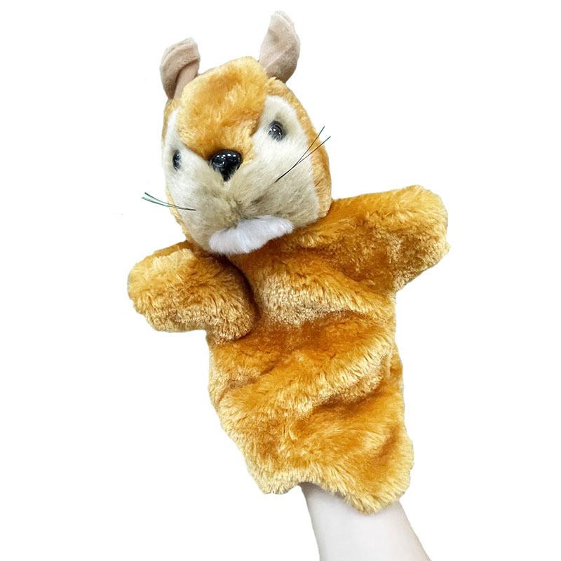 Zodiac Animals Plush Puppets Collection With Customizable Design For Nursery Performance Activities