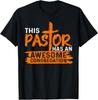 Funny Pastor Appreciation Gift Men Christian Church Priest T-Shirt
