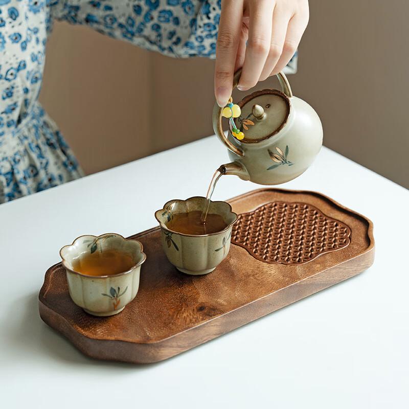 Light Luxury Chinese Ceramic Gongfu Tea Set