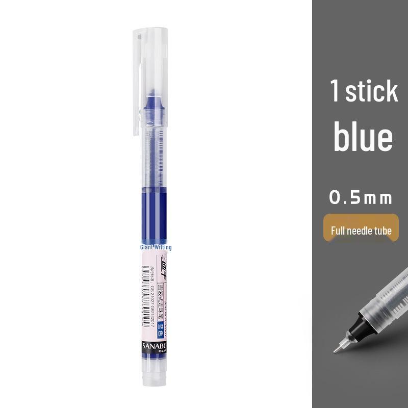 Black 0.5mm Needle Tip Ballpoint Pen for Office & Exams