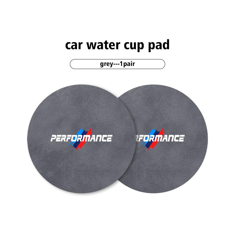 2pcs Car Coaster Water Cup Bottle Holder Anti-slip Pad Mat For BMW 1 3 5 Series G30 G32 G38 2021 2020 2019 2018 E46 E91