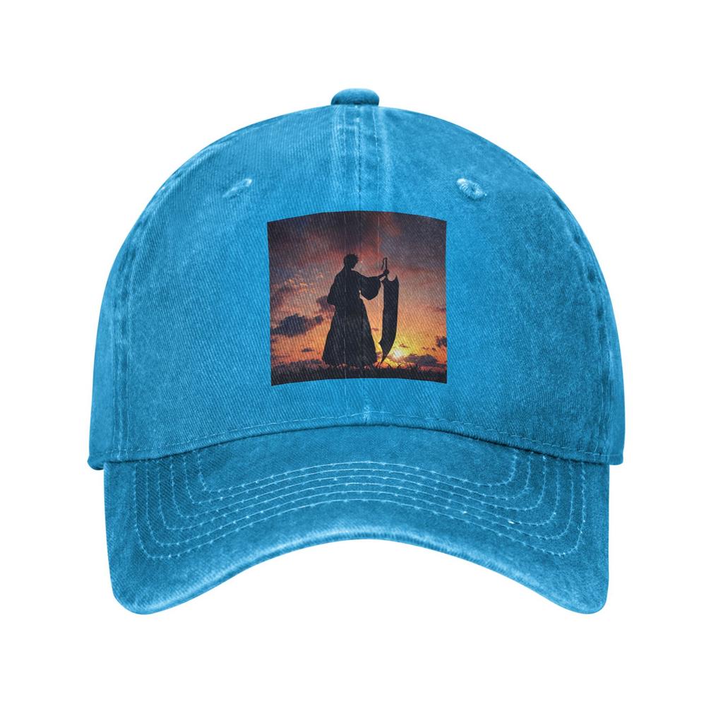 Ichigo kurosaki Anime Bleach Denim Cap Casual Baseball Caps Adjustable Hat Summer Unisex Baseball Hats