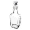 KADAX Szklana Butelka Na Nalewkę 250ml Z Zakrętką 5szt.