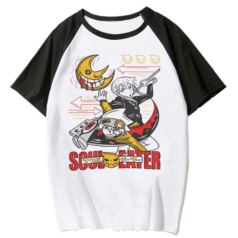 Soul Eater shirt teen Digital Colorful 2000s University Retro Psychedelic top tees aesthetic graphic Pop Culture Trendy Graphic