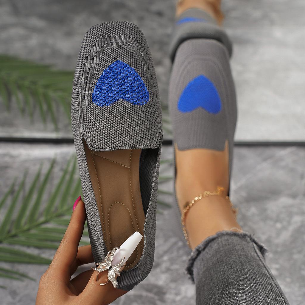 Fashion 2025 Women's Summer New Large Flat Comfortable Mesh Casual Shoes Fashion High Quality Le Fu Shoes Zapatos De Mujer