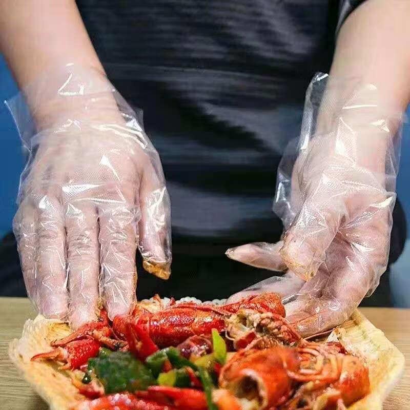Одноразовые пластиковые перчатки ZISIZ
