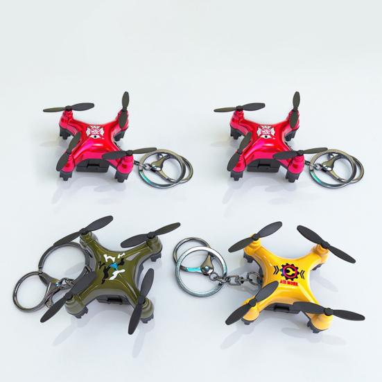 Брелок-подвеска в стиле дрона, мультяшный дизайн, мини-универсальная вешалка, брелок для рюкзака, аксессуары для детского школьного ранца