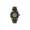 143 Коричневый Полный Люм Циферблат Superluminova Кварцевые OOO.001-17.AZ 100М Мужские Часы
