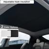 For Gac Aion Y Plus 2022 2023 Sunroof Sun Visor Sunshade Protector New Upgrade Skylight Curtain Blind Shades Net Car