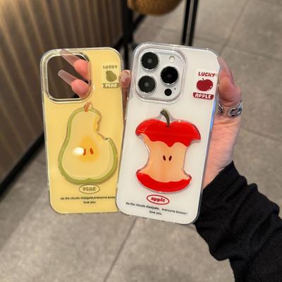 Однослойный Фруктовый Груша для IPhone 16 Promax для Apple 15p Чехол для телефона Новый 13p для Apple 16