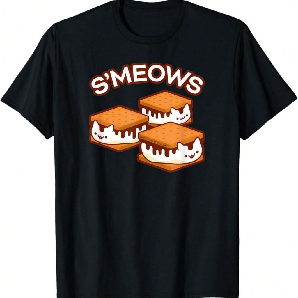 S'MEOWS - Кошачьи S'mores, 3 шт., Футболка