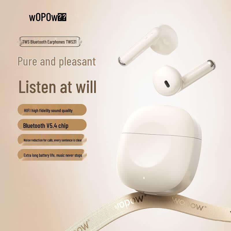 Полностью беспроводные Bluetooth-наушники WOPOW TWS31