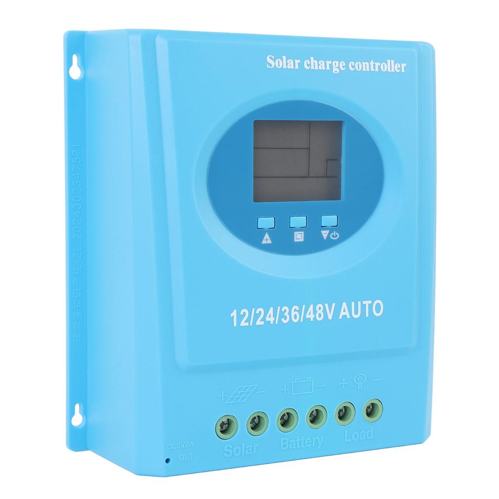 MPPT контроллер солнечного заряда 12 В 24 В 36 В 48 В автоматический эффективный преобразователь солнечного зарядного устройства регулятор для