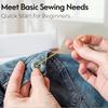 Компактный дорожный швейный набор - Универсальный набор для DIY-ремонта с премиальными аксессуарами (Ножницы, Нитки, Иголки) для взрослых
