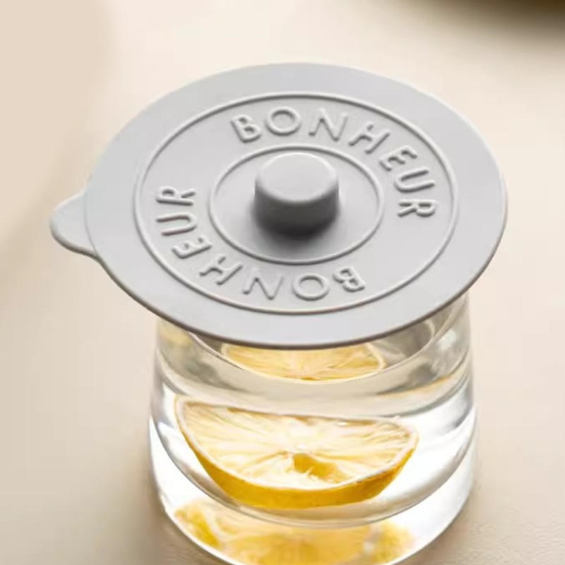 Creative Silicone Drink Cup Lids Round Mug Cover Reusable Anti Dust Drink Coffee Cup Covers