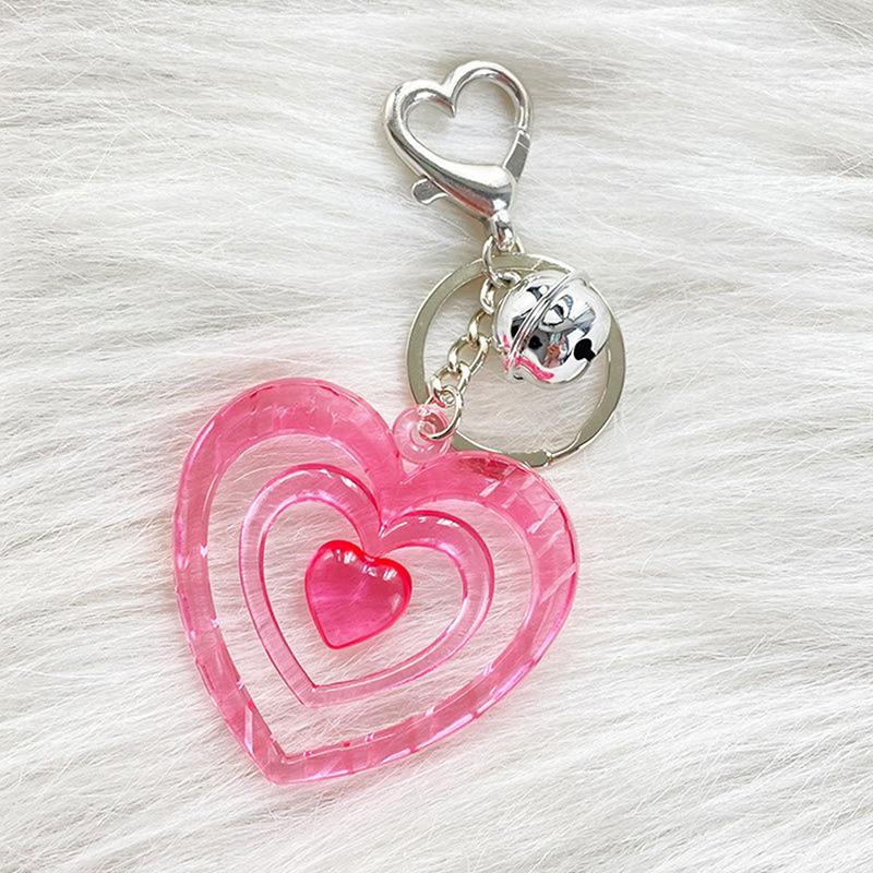 Pink Y2K Phone Charms Pendant Kawaii Key Chain For Bag Cute Accessories Women Girl Strap Lanyard Beaded Ins Korea