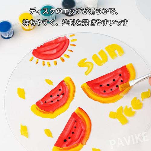 PAVIKE Clear Acrylic Sheets (10 Sheets) Round Acrylic Sheets, Acrylic Plates, Accessory Parts, Acrylic Photography Stands, Specimens, Signs, Keychains