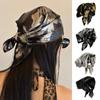 Retro Spicy Girls Headscarf Bandanas Hat Women Summer Hip Hop Square Scarf Kerchief Hair Band Turban Punk Versatile Headband