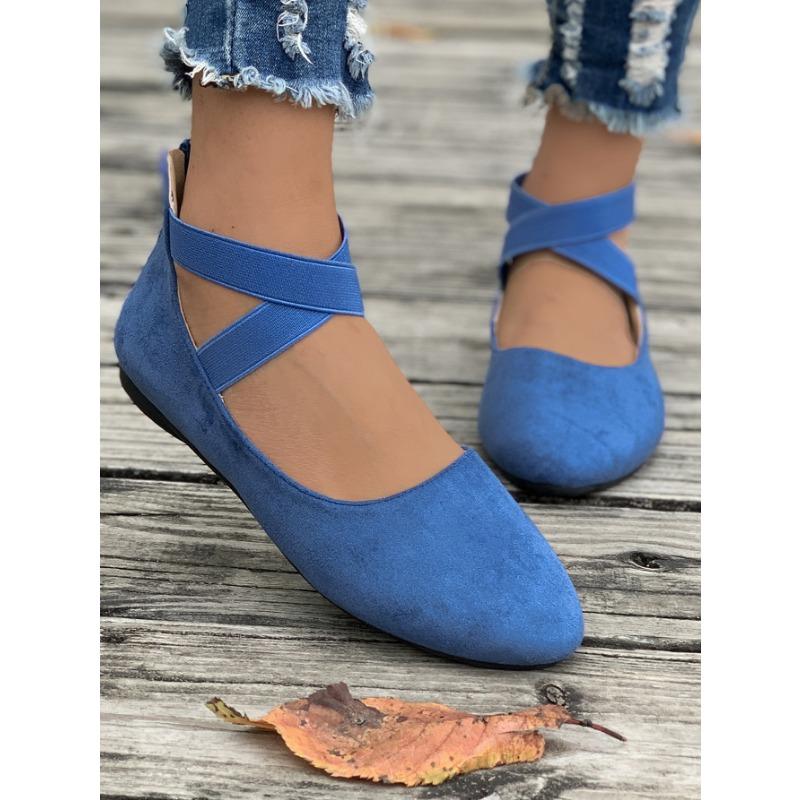 Женские балетки, женские туфли с круглым носком и неглубокими эластичными ремешками, женские туфли на плоском каблуке