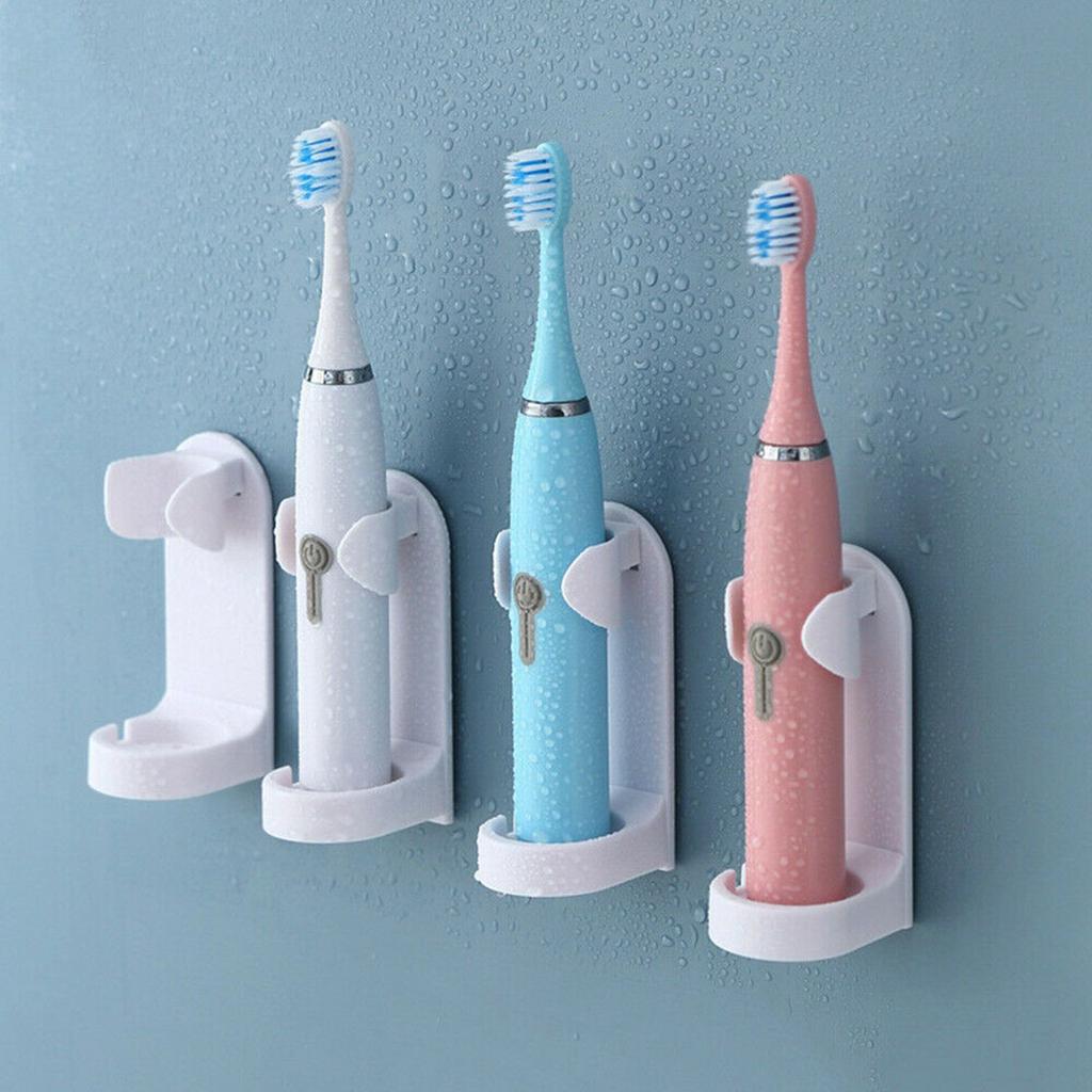 Electric Toothbrush Holder Traceless Rack Wall-Mounted Toothbrush Base Electric Toothbrush Holder Bathroom Accessories