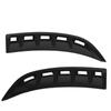Front Bumper Spoiler Canard Glossy Black Replacement for Mercedes Benz CLA C118 X118 AMGLine 2020+