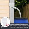 Yousheng Rain Barrel Diverter Downspout Diverter Kit Регулируемая конструкция системы сбора дождевой воды Экологичный дивертор дождевой воды для сада