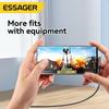 Essager PD100W Кабель USB Type C к USB C 5A Кабель для быстрой зарядки 90 ° Кабель цифрового светодиодного дисплея для компьютеров и мобильных телефонов
