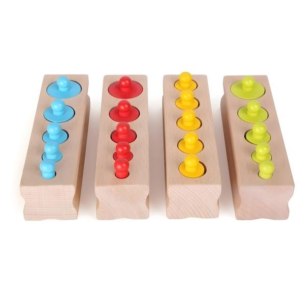 Jeu Montessori Tri par Taille et Encastrement