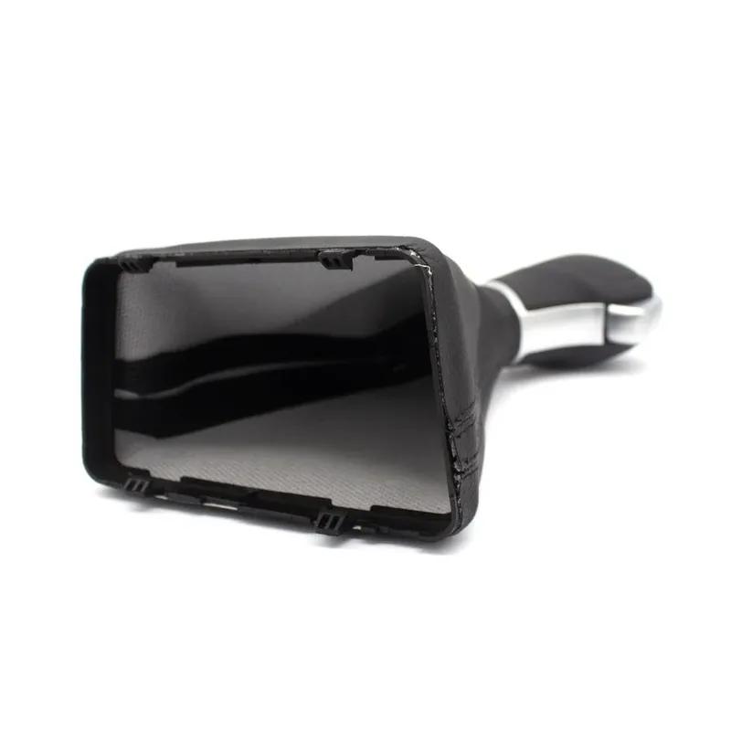 Automatic Gear Shift Knob Stick Lever Shifter With Seat Leather For VW Golf 6 Jetta MK6 EOS Passat B7 CC Sharan 7N From 2010
